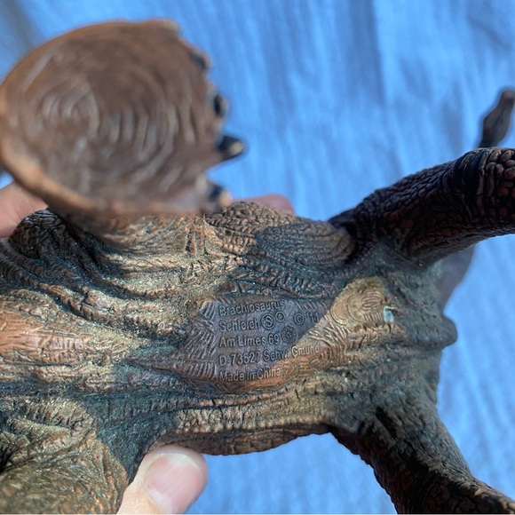 Vintage Schleich Brachiosaurus Dinosaur figures large sized 73527 retired - Picture 10 of 12